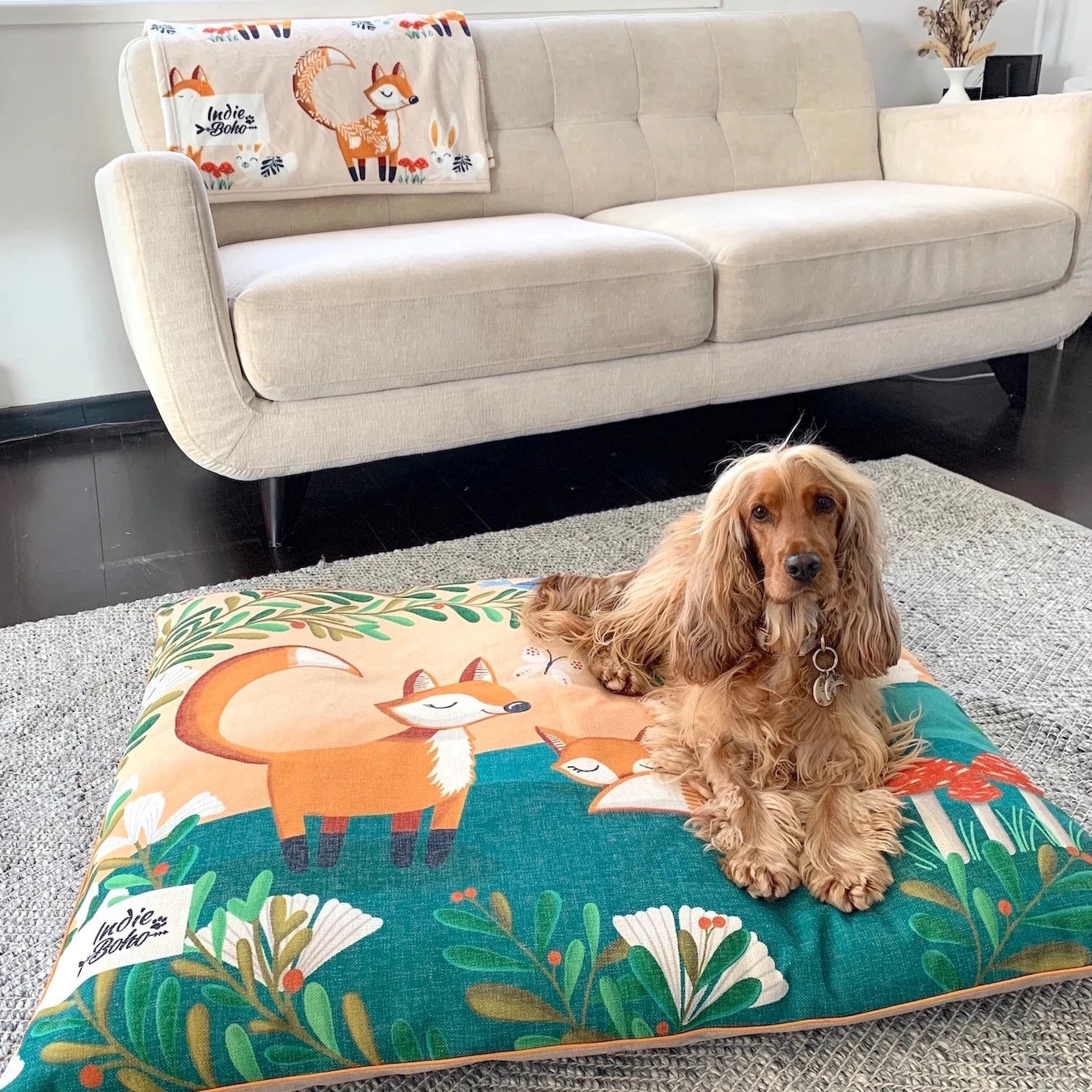 Deb Hudson Foxy Tales dog beds, blanket, towels Australia