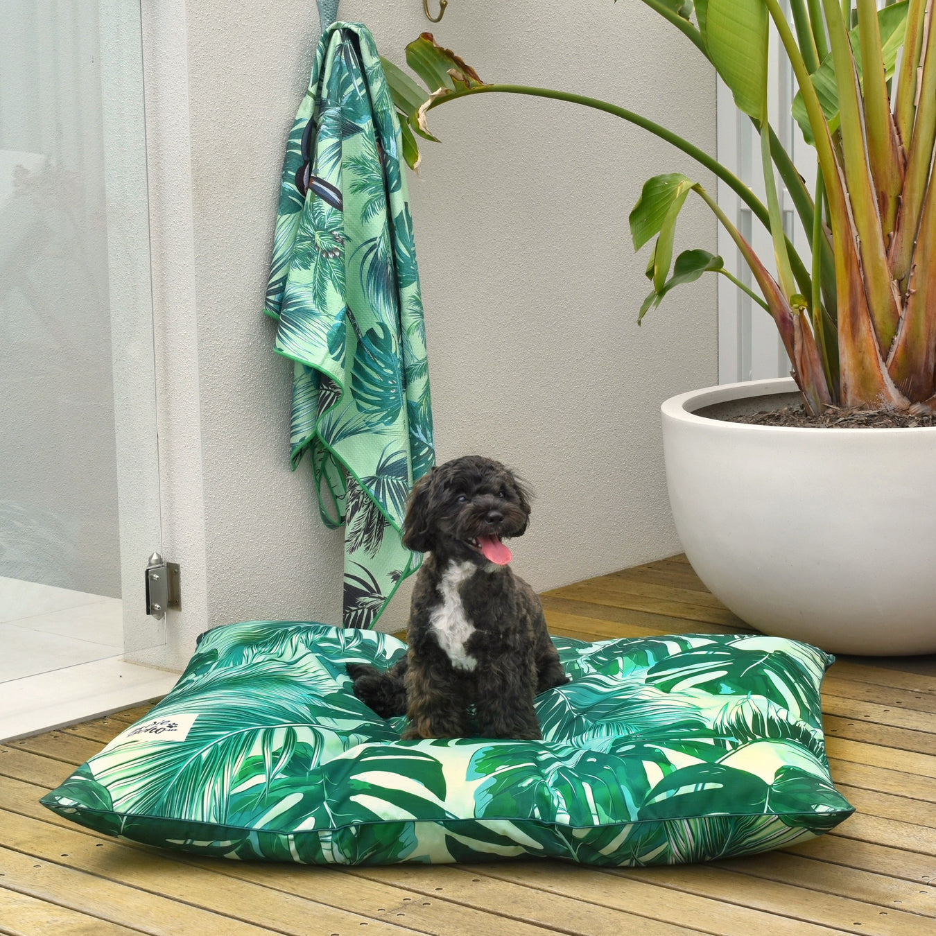 LARGE Water-Resistant DOG BEDS with insert