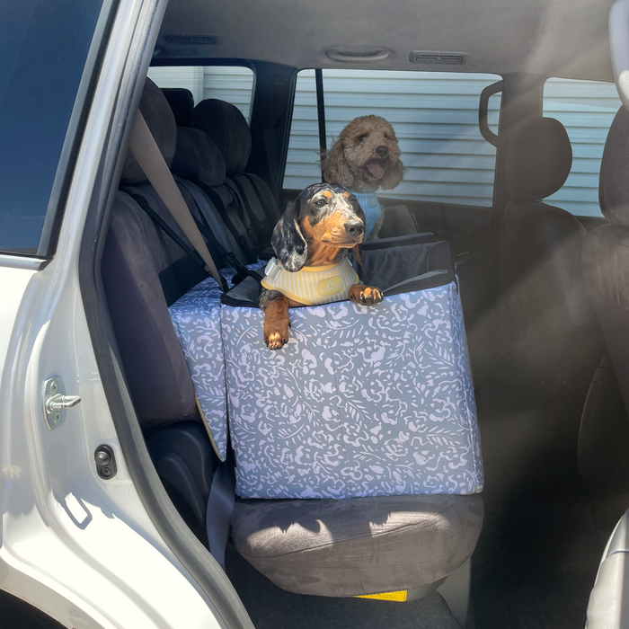 Car Pet Booster Seats SINGLE Size - Neutral Brushstrokes