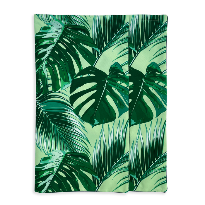 Additional Water-Resistant Bed Cover - Tropical Leaves