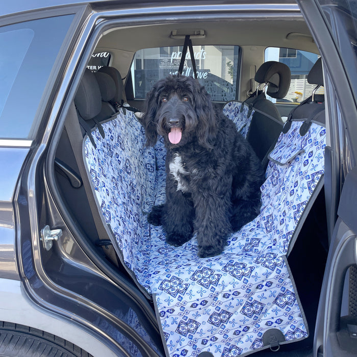 Dog Hammock Back Seat Cover | Noosa Nights | Car 2-in-1 System