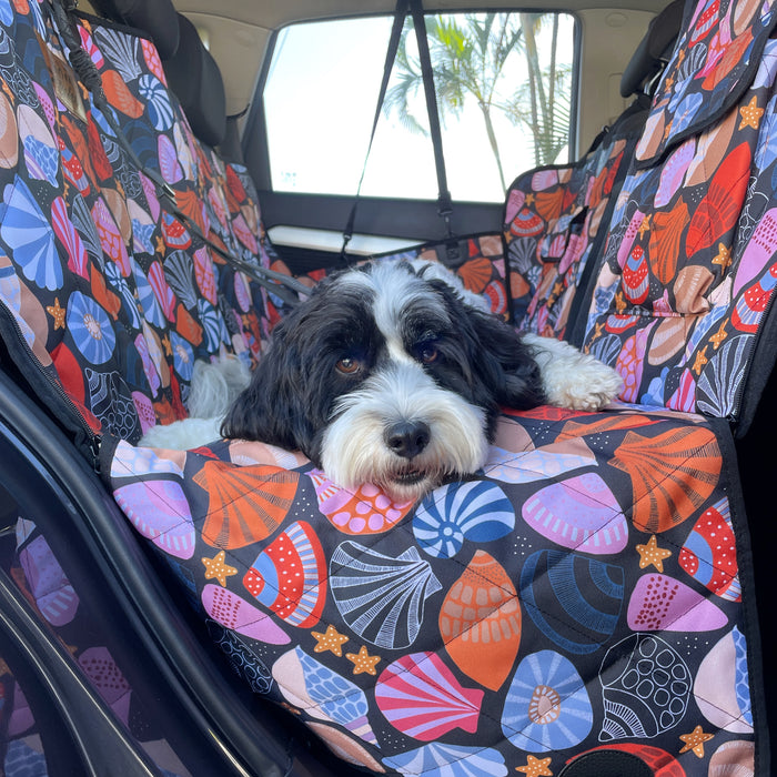 Dog Hammock Back Seat Cover | Daydream Shells | Car 2-in-1 System