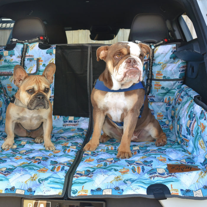 Dog Hammock Back Seat Cover | Byron Surf | Car 2-in-1 System