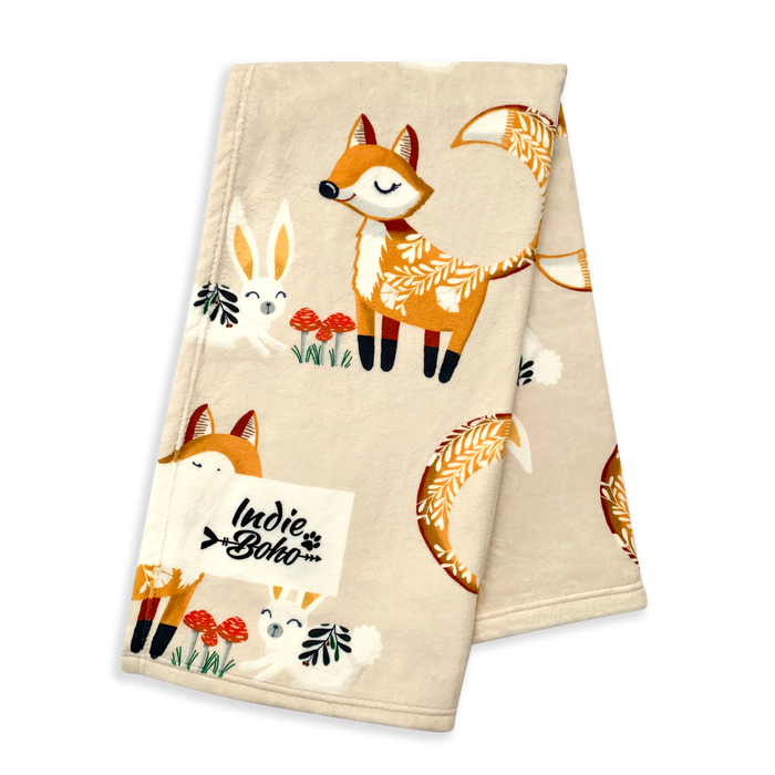 Foxy Tales - Designer Pet Blanket