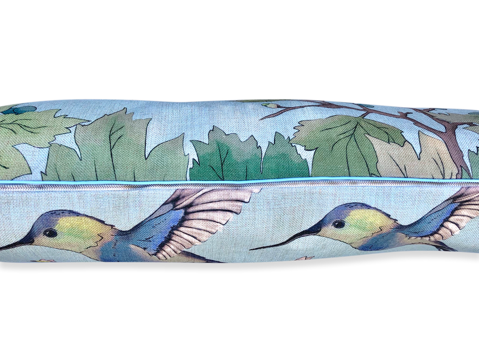 Hummingbird Fields Linen-Blend - EXTRA LARGE Dog Bed