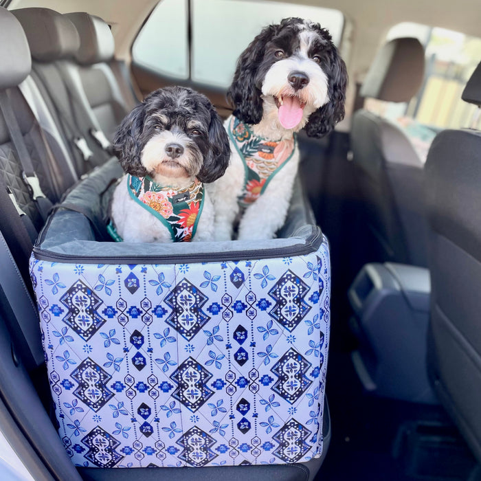 Double dog booster seat hotsell