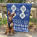 Kelpie with Noosa Nights microfibre dog towel