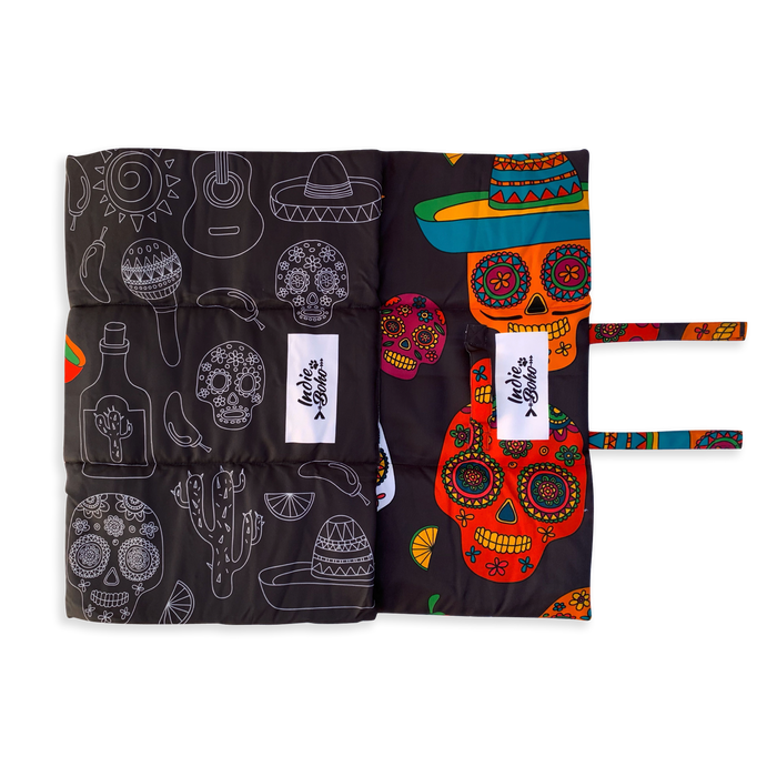 Mexican Skulls Travel Mat