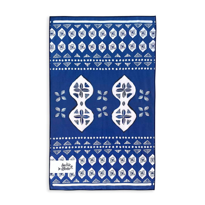 Designer dog travel towel