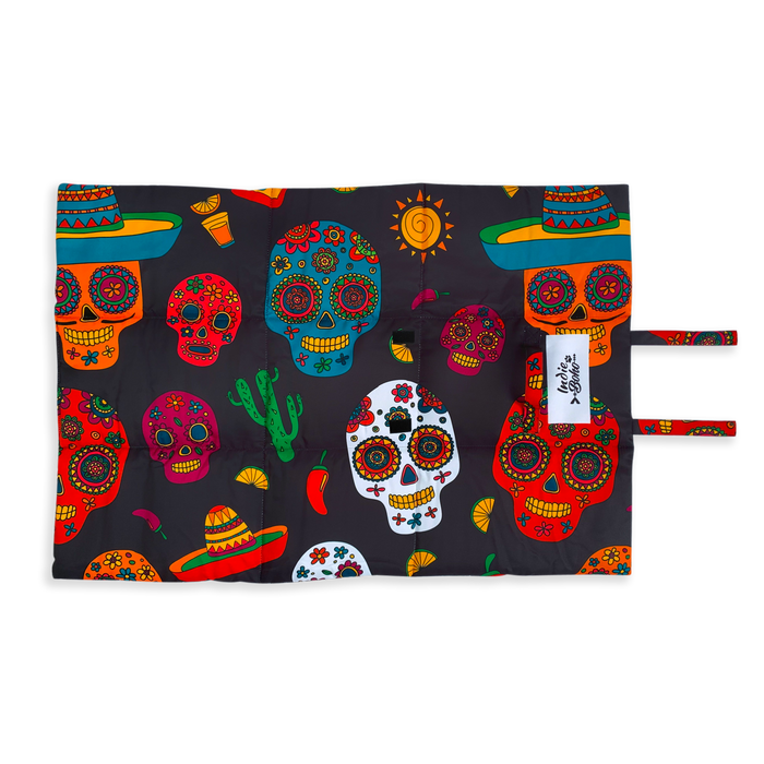 Mexican Skulls Travel Mat